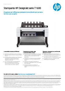 Volantino - HP HP Designjet Stampante T1600 da 36”