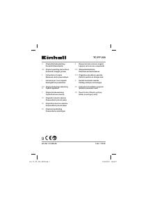 Manuale dell'utente - Einhell Einhell TC-PP 220 Smerigliatrice diritta 22000 Giri/min Nero, Rosso