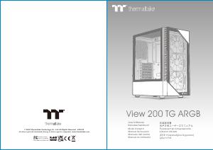 Manuale dell'utente - Thermaltake Thermaltake View 200 TG ARGB Midi Tower Nero