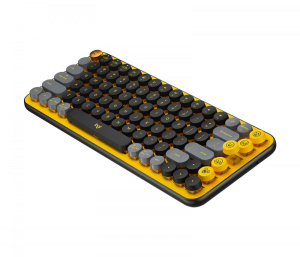 17225224760659-logitechpopkeyswirelessmechanicalkeyboardwithemojikeystastierauniversalerfsenzafilibluetoothqwertyspagnolonerogrigiogiallo