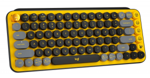 17225269804056-logitechpopkeyswirelessmechanicalkeyboardwithemojikeystastierauniversalerfsenzafilibluetoothazertyfrancesenerogrigiogiallo