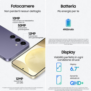 17245886879846-samsunggalaxys24smartphoneaidisplay67qhddynamicamoled2xfotocamera50mpram12gb512gb4900mahcobaltviolet