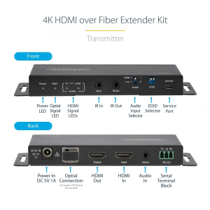 17259562473749-startechcomkitextenderhdmisufibraotticalc4k60hzfinoa1kmsinglemodeo300mmultimodeestensorehdmihdrhdcp35mmaudiors232irextenderkittrasmettitoreericevitore