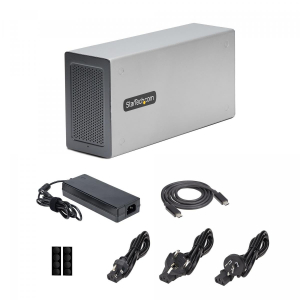 17259563705149-startechcomchassisthunderbolt3pcieenclosureesternacondoppislotpciexpressboxpcieperlaptopdesktopallinoneuscita8k4ktramiteportetb3dp14perschedediacquisizionevideofibraethernet