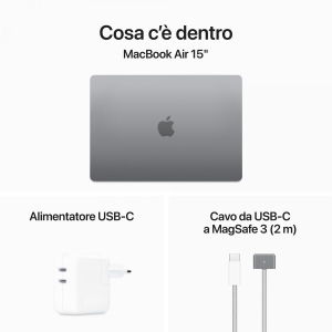 17264702886805-applemacbookair15m3chipconcore8cpuecore10gpu16gb512gbssdgrigiosiderale