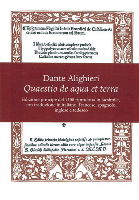 16552470436087-libroquaestiodeaquaetterraedizioneprincipedel1508riprodottainfacsimileintroduzionestoricaetrascrizionecriticadeltestolatinoe5traduzioniitalianafrancesespagnolaingleseetedescaedizmultilingueeditoreolschkianno2021