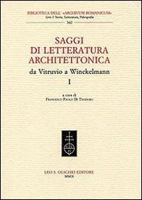 16552486696911-librosaggidiletteraturaarchitettonicadavitruvioawinckelmannvol1editoreolschkianno2009