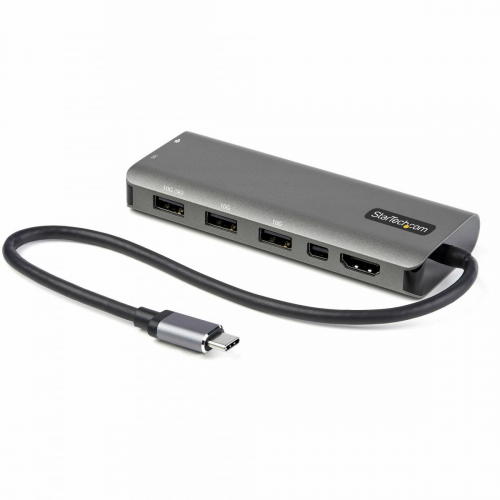 17179440121278-startechcomadattatoremultiportausbcahdmiominidisplayport4k60hzminidockusbtypecconvertitoreusbcconhubusba4portee100wpowerdelivery10gbpscavointegratoda12cm