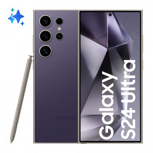 17245865411368-samsunggalaxys24ultrasmartphoneaidisplay68qhddynamicamoled2xfotocamera200mpram12gb256gb5000mahtitaniumviolet