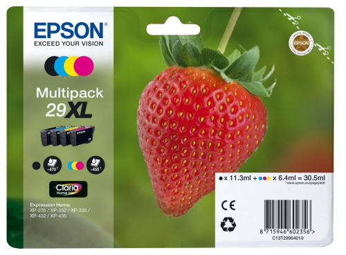 17251959538283-epsonstrawberry29xlcartucciadinchiostro1pzoriginaleresaelevataxlnerocianomagentagiallo