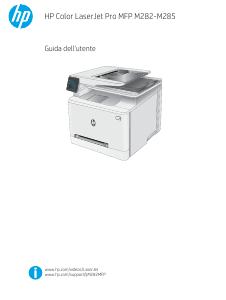 Manuale dell'utente - HP HP Color LaserJet Pro Stampante multifunzione M282nw, Stampa, copia, scansione, stampa da porta USB frontale; scansione verso e-mail; alimentatore automatico di documenti (ADF) da 50 fogli senza pieghe;