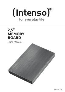 Manuale dell'utente - Intenso Intenso Memory Board disco rigido esterno 1 TB Antracite
