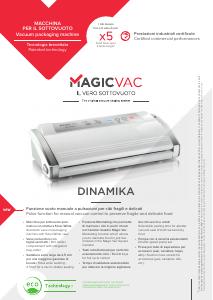 Volantino - Magic Vac Magic Vac Dinamika macchina per sottovuoto 800 mbar Argento, Bianco