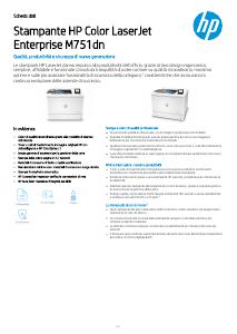 Volantino - HP HP Color LaserJet Enterprise Stampante M751dn, Stampa, Stampa fronte/retro