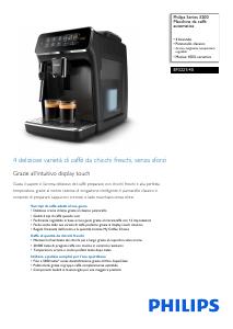 Volantino - Philips Philips Series 3200 EP3221/40 Macchina da caffè automatica