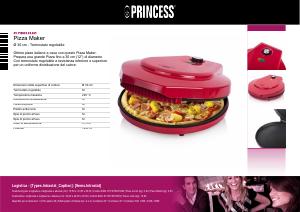 Volantino - Princess Princess 115001 Pizza Maker