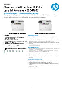 Volantino - HP HP Color LaserJet Pro Stampante multifunzione M282nw, Stampa, copia, scansione, stampa da porta USB frontale; scansione verso e-mail; alimentatore automatico di documenti (ADF) da 50 fogli senza pieghe;