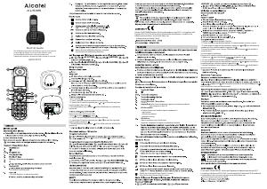 Manuale dell'utente - Alcatel Alcatel XL535 Telefono DECT Identificatore di chiamata Nero