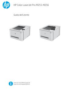 Manuale dell'utente - HP HP Color LaserJet Pro Stampante M255dw, Colore, Stampante per Stampa, Stampa fronte/retro; risparmio energetico; avanzate funzionalità di sicurezza; Wi-Fi dual band