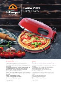 Volantino - Melchioni Melchioni Bellanapoli macchina e forno per pizza 1 pizza(e) 1200 W Rosso
