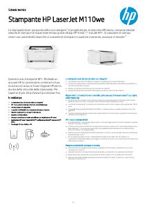 Volantino - HP HP LaserJet Stampante HP M110we, Bianco e nero, Stampante per Piccoli uffici, Stampa, wireless; HP+; Idonea a HP Instant Ink