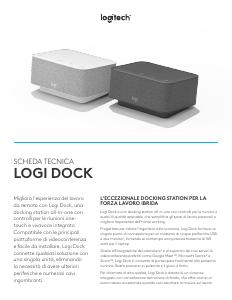 Volantino - Logitech Logitech Logi Dock sistema di conferenza 1 persona(e)