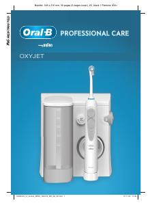 Manuale dell'utente - Oral-B Oral-B Idropulsore Health Center Avanzato con 2 Beccucci Oxyjet, 2 Beccucci Con Getto D’acqua. 1 Idropulsore