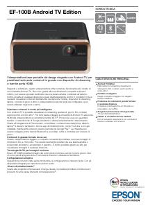 Volantino - Epson Epson Home Cinema EF-100B Android TV Edition