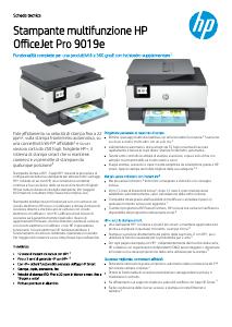 Volantino - HP HP OfficeJet Pro Stampante multifunzione HP 9019e, Colore, Stampante per Piccoli uffici, Stampa, copia, scansione, fax, HP+; Idoneo per HP Instant Ink; alimentatore automatico di documenti; Stampa fronte/retro