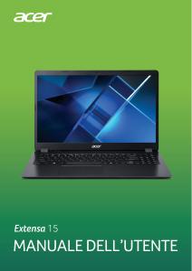 Manuale dell'utente - Acer Acer Extensa 15 EX215-52-36H1 Intel® Core™ i3 i3-1005G1 Computer portatile 39,6 cm (15.6") Full HD 4 GB DDR4-SDRAM 128 GB SSD Wi-Fi 5 (802.11ac) Windows 10 Pro Education Nero