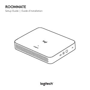 Manuale dell'utente - Logitech Logitech RoomMate sistema di conferenza Collegamento ethernet LAN Sistema di gestione del servizio di videoconferenza