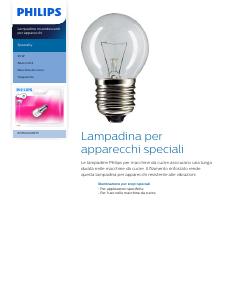 Volantino - Philips by Signify Philips Speciali Lampadine incandescenti per apparecchi