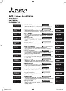 Manuale dell'utente - Mitsubishi Electric Mitsubishi Electric MXZ-2F53VF3 Condizionatore unità esterna Bianco