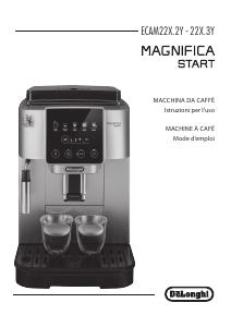 Manuale dell'utente - De’Longhi De’Longhi Magnifica Start ECAM220.22.GB Macchina da caffè automatica Grey Black