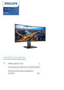 Manuale dell'utente - Philips Philips B Line 345B1C/00 Monitor PC 86,4 cm (34") 3440 x 1440 Pixel Quad HD LCD Nero