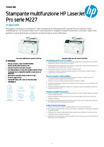 Volantino - HP HP LaserJet Pro Stampante multifunzione M227sdn, Bianco e nero, Stampante per Aziendale, Stampa, copia, scansione