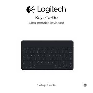 Manuale dell'utente - Logitech Logitech Keys-To-Go Tastiera Bluetooth, Sottile e Leggera, per iPhone, iPad, Apple TV e tutti i dispositivi iOS. Rosa
