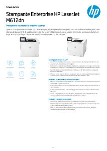 Volantino - HP HP LaserJet Enterprise Stampante Enterprise LaserJet M612dn, Stampa, Stampa fronte/retro