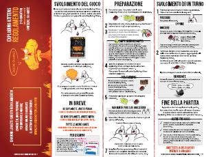 Manuale dell'utente - Asmodee Asmodee Exploding Kittens 15 min Carta da gioco Gioco di probabilità