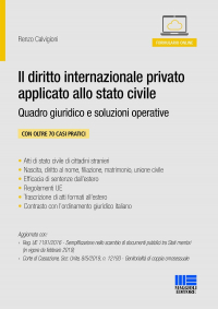 16552144028309-ildirittointernazionaleprivatoapplicatoallostatocivilequadrogiuridicoesoluzionioperativeconaggiornamentoonline