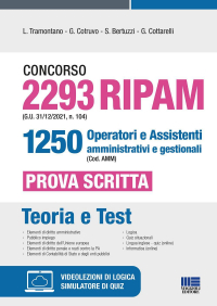 16552694947696-libroconcorso2293ripamgu31122021n1041250operatorieassistentiamministrativiegestionalicodammprovascrittaconespansioneonlineconsoftwaredisimulazioneeditoremaggiolieditoreanno2022