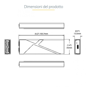 17159553667623-startechcomboxssdm2nvmeadattatoreusbc10gbpsam2nvmesatacaseesternousbc3031inalluminioperssdm2pciesatacaviusbcainclusicompatibilecon2230224222602280thunderbolt3