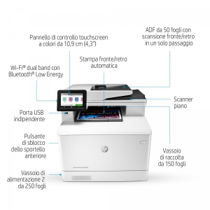 17168544892777-hpcolorlaserjetprostampantemultifunzionem479fdnstampacopiascansionefaxemailscansioneversoemailpdfstampafronteretroadfda50fogliintegri