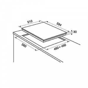 17190716420489-electroluxrgg6243loxneroacciaioinoxdaincasso60cmgas4fornelloi