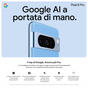 17212519549316-googlepixel8prosmartphoneandroidsbloccatoconteleobiettivobatteriacon24orediautonomiaedisplaysuperactuaazzurrocielo