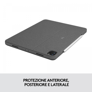 17224846462595-logitechcombotouchcustodiacontastieraperipadpro11pollici1a2a3agen201820202021tastieraretroilluminatarimovibiletrackpadsmartconnectorgrigio