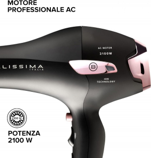 17234721910857-bellissimap73200asciugacapellimotoreprofessionale2100wattionizzatore2velocita3temperaturediffusoreperriccicolpoariafreddaleggerocustodiadaviaggiofermacavo