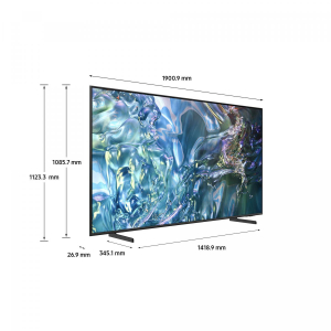 17243203602149-samsungq60dtvqled4k85qe85q60dauxztsmarttvwifititangray2024quantumprocessorlite4k4kupscalingairslimdesignotslite