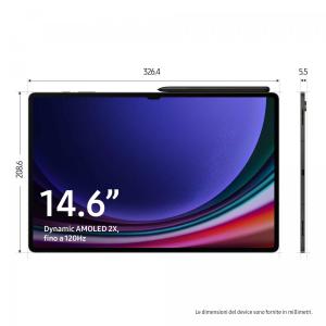 17245654070393-samsunggalaxytabs9ultratabletaiandroid146pollicidynamicamoled2xwifiram12gb256gbtabletandroid13graphite