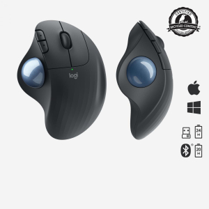 17273703204976-logitechergom575mousetrackballwirelessfacilecontrolloconilpollicetracciamentofluidodesignergonomicoeconfortevoleperwindowspcemacconbluetootheusb